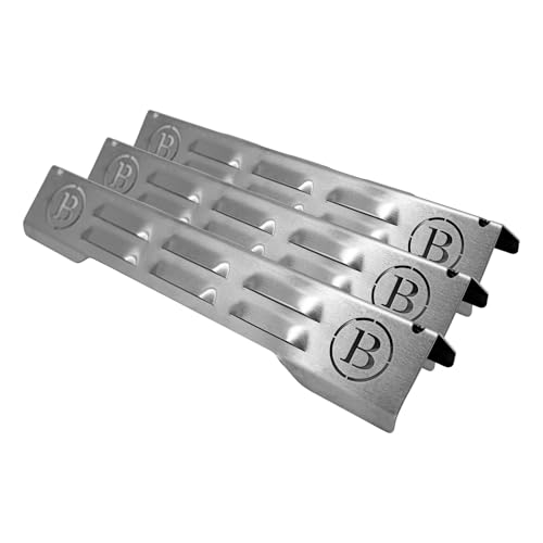 BABOSSA® Flammschutz aus massivem Edelstahl - Ersatzteil für Burnhard Fred | rostfrei & titanstabilisiert durch V4A Edelstahl | Made in Germany | 3er Pack von BABOSSA