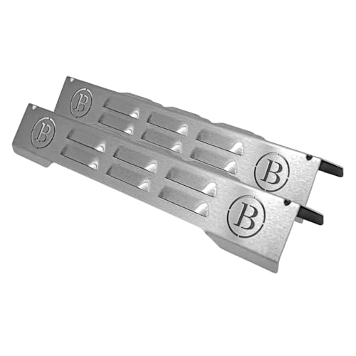 BABOSSA® Flammschutz aus massivem Edelstahl - Ersatzteil für Rösle Videro | rostfrei & titanstabilisiert durch V4A Edelstahl | Made in Germany | 2er Pack von BABOSSA