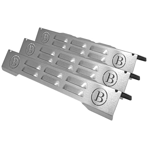 BABOSSA® Flammschutz aus massivem Edelstahl - Ersatzteil für Rösle Videro | rostfrei & titanstabilisiert durch V4A Edelstahl | Made in Germany | 3er Pack von BABOSSA