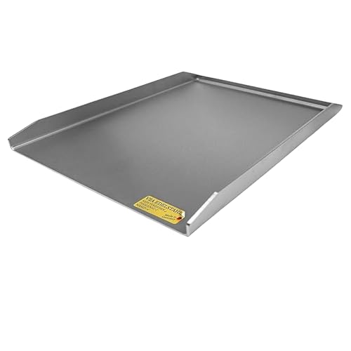 BABOSSA Grill Plancha aus V2A Edelstahl – Erstklassige Verarbeitung & perfekte Hitzeverteilung – kompatibel mit Napoleon Prestige & Phantom Prestige (34.5 x 45.5 cm) – 100% Made in Germany von BABOSSA