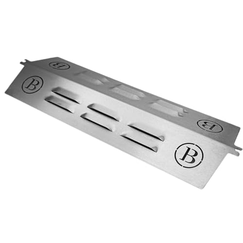 BABOSSA® Flammschutz aus massivem Edelstahl - Ersatzteil für Broil King Regal & Imperial | rostfrei & titanstabilisiert durch V4A Edelstahl | Made in Germany | 1er Pack von BABOSSA