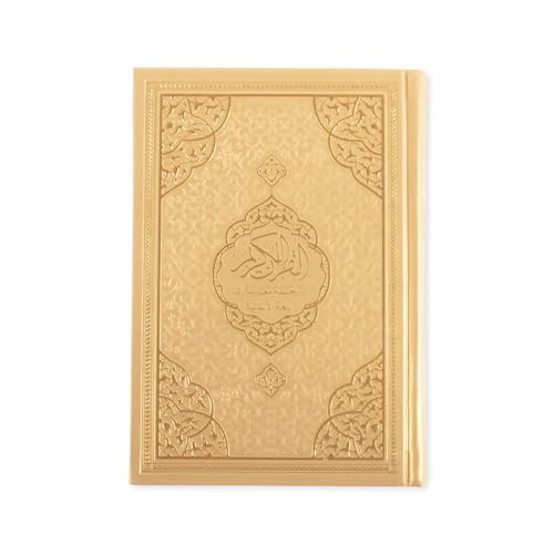 BABY SHOWER CHOCOLATE Deutsch Translated Quran Book Samtbezogene Perfect islamischen Ramadan Eid Geschenke (Gold) von BABY SHOWER CHOCOLATE