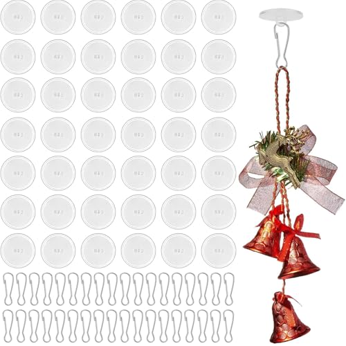 60 Stück Deckenhaken Selbstklebend, Klebehaken Decke Deckenhaken Ohne Bohren mit Fahnenmast-Clips, Klebehaken Klein Transparent Selbstklebende Haken Selbstklebend, Deckenhaken Wandhaken Selbstklebend 60 Stück Deckenhaken Selbstklebend, Klebehaken Decke Deckenhaken Ohne Bohren mit Fahnenmast-Clips, Klebehaken Klein Transparent Selbstklebende Haken Selbstklebend, Deckenhaken Wandhaken Selbstklebend von BABYKUMA