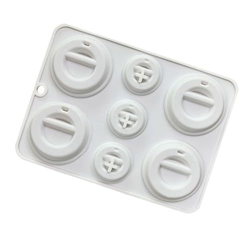 2pcs Flexible Silikon Mousses Kuchenform Französisch Dessert Backwaren Praktische Fondant Backformpudding Cupcake Tablett von BABYVIVA