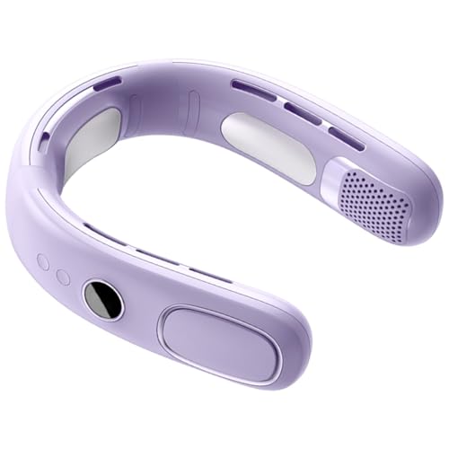BABYVIVA Hängende Hälse Klimaanlage Miniaturaufladbare Digitale Display Blatteless Elektromüfte Wearable Cooling Device Sommerkühlung Gadget von BABYVIVA