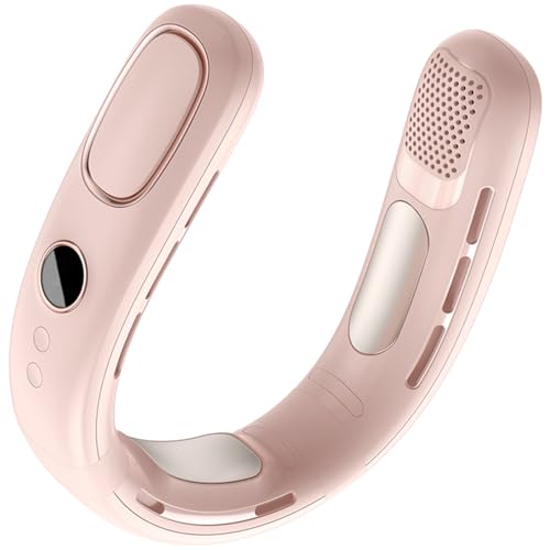 BABYVIVA Hängende Hälse Klimaanlage Miniaturaufladbare Digitale Display Blatteless Elektromüfte Wearable Cooling Device Sommerkühlung Gadget von BABYVIVA