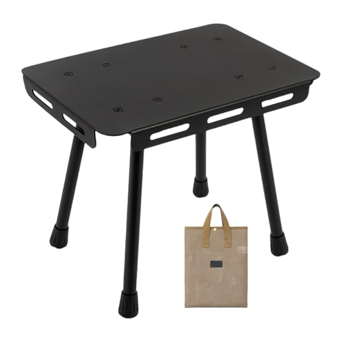 BABYVIVA Klapptafel Freien Und Hocker Set Aluminiumlegierung Für Fischerei Camping Wanderpicknicks Geeignet von BABYVIVA