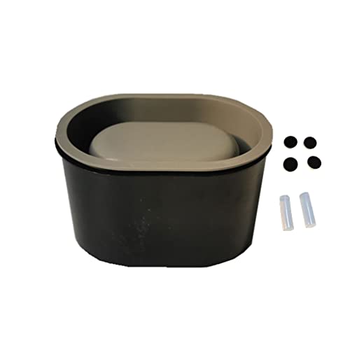 Blumentopf Silikonform Sukkulenten Beton Blumentopf Vase Gipszement Formformform Kerzenhalter Form Form von BABYVIVA