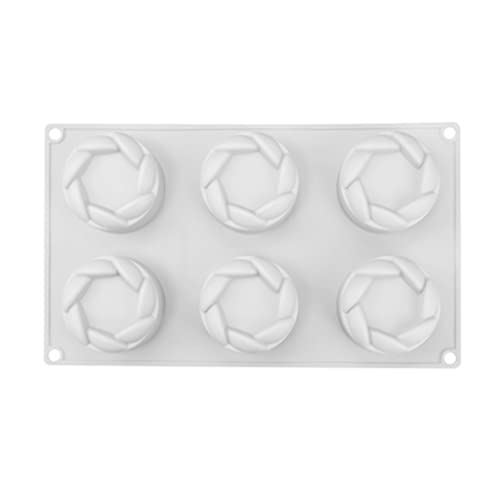Booler Clocy Zuckerhandwerk Schimmelkunst Silikonseife Form Haushalt Kerzenform Handgefertigt 6 Blumen Formgeschenke von BABYVIVA