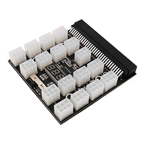 Mining Adapter Konverter Server 12V 17x 6pin Netzteil Board Adapter Konverter für Power Board Computer Netzteile Modular Mining Adapter Konverter Server 12V 17x 6pin Netzteil Board Adapter Konverter für Power Board Computer Netzteile Modular von BABYVIVA