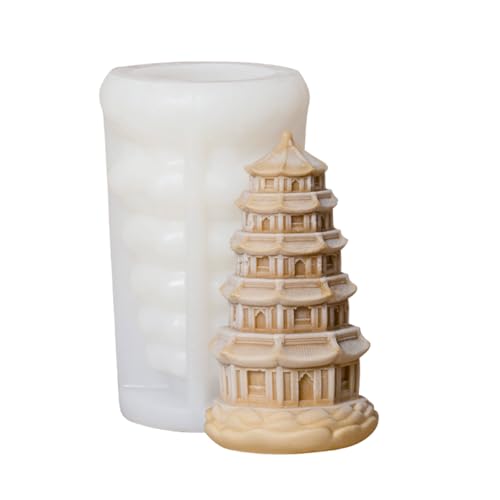 Silikon Mousses Kuchenform Einzigartige Turmförmige Gebäckform Form Fondant Backform Praktische Küchendessert Backwaren von BABYVIVA