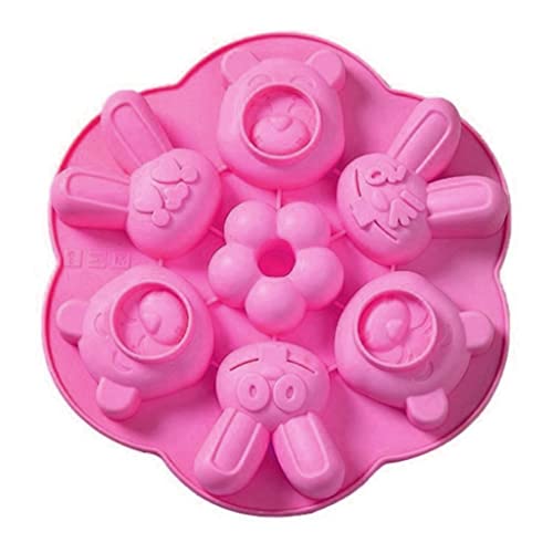 Silikonmaterial Jelly Form Muffin Cupcake Backpfanne Nicht Stab Spülmaschine Mikrowelle Silikon Backfondant Formen von BABYVIVA