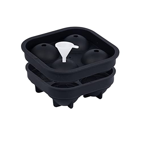 Wiederverwendbare Silikonkugel Eiskugeln Maker Form Mit Funnel Large Ice Cubes Tabletts Sportkugeln Form ICE BALLS MAKER von BABYVIVA