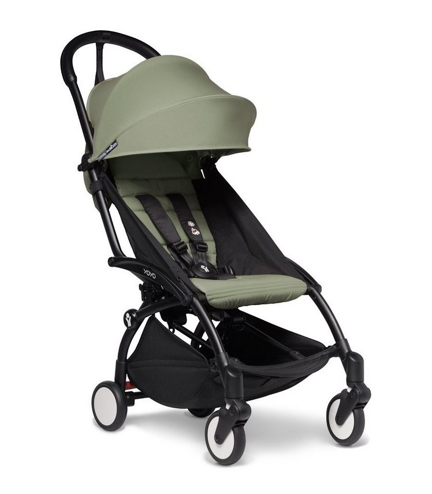 BABYZEN Kinder-Buggy YOYO² Ultrakompakter Reise-Kinderwagen, inkl. 6+ Textilset und Gestell von BABYZEN