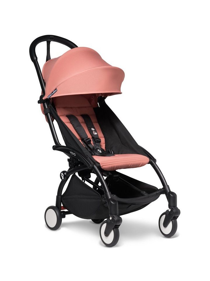 BABYZEN Kinder-Buggy YOYO² Ultrakompakter Reise-Kinderwagen, inkl. 6+ Textilset und Gestell von BABYZEN