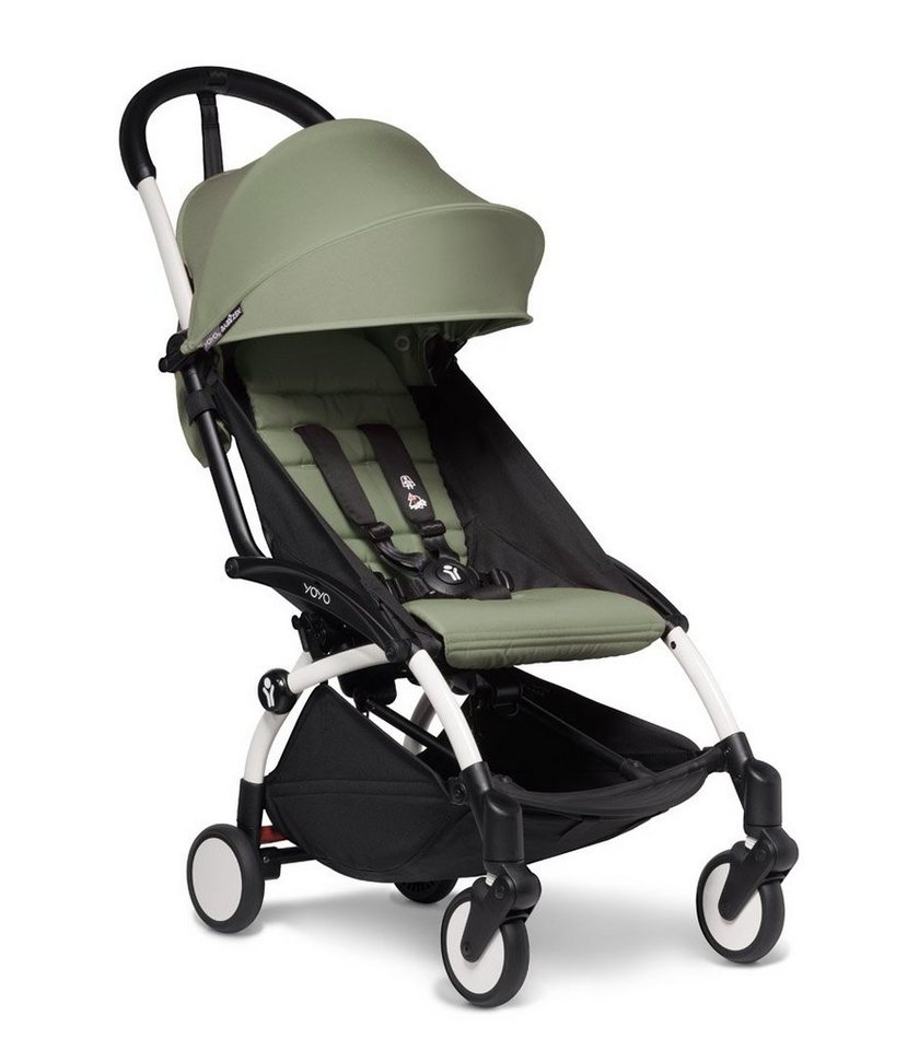 BABYZEN Kinder-Buggy YOYO² Ultrakompakter Reise-Kinderwagen, inkl. 6+ Textilset und Gestell von BABYZEN