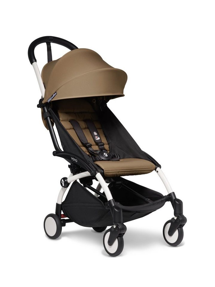 BABYZEN Kinder-Buggy YOYO² Ultrakompakter Reise-Kinderwagen, inkl. 6+ Textilset und Gestell von BABYZEN