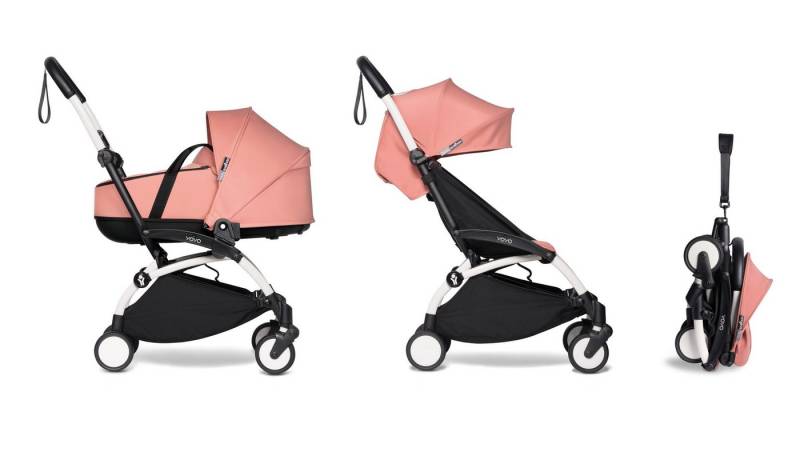 BABYZEN Kombi-Kinderwagen Komplett-Set YOYO mit Gestell, Liegewanne und 6+ Textilset von BABYZEN