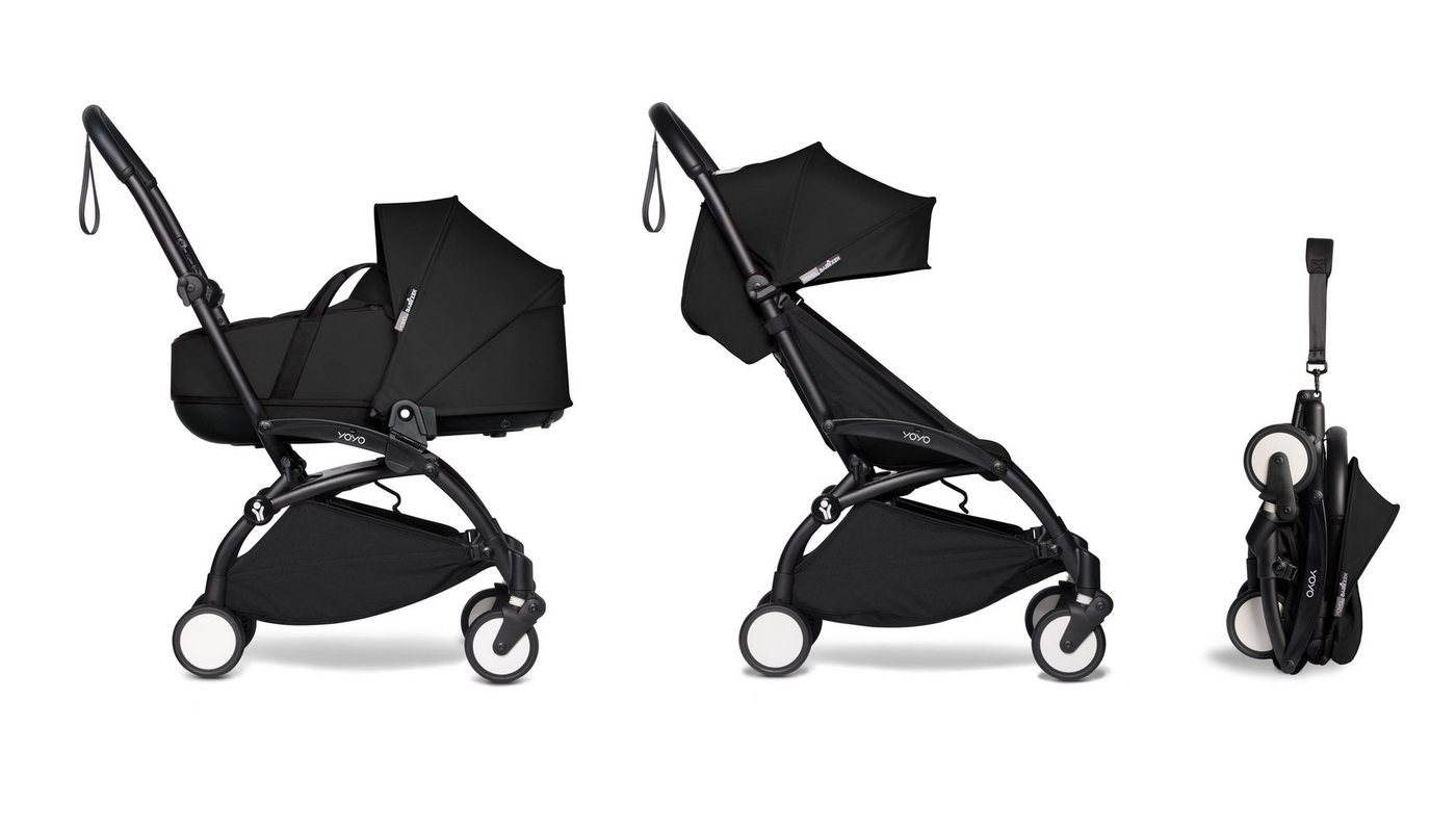 BABYZEN Kombi-Kinderwagen Komplett-Set YOYO mit Gestell, Liegewanne und 6+ Textilset von BABYZEN