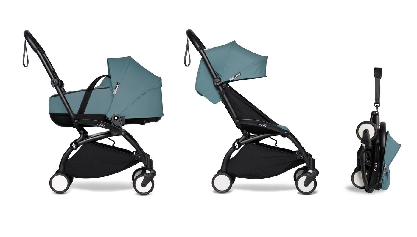 BABYZEN Kombi-Kinderwagen Komplett-Set YOYO mit Gestell, Liegewanne und 6+ Textilset von BABYZEN