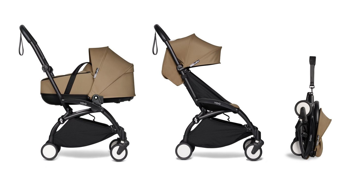 BABYZEN Kombi-Kinderwagen Komplett-Set YOYO mit Gestell, Liegewanne und 6+ Textilset von BABYZEN