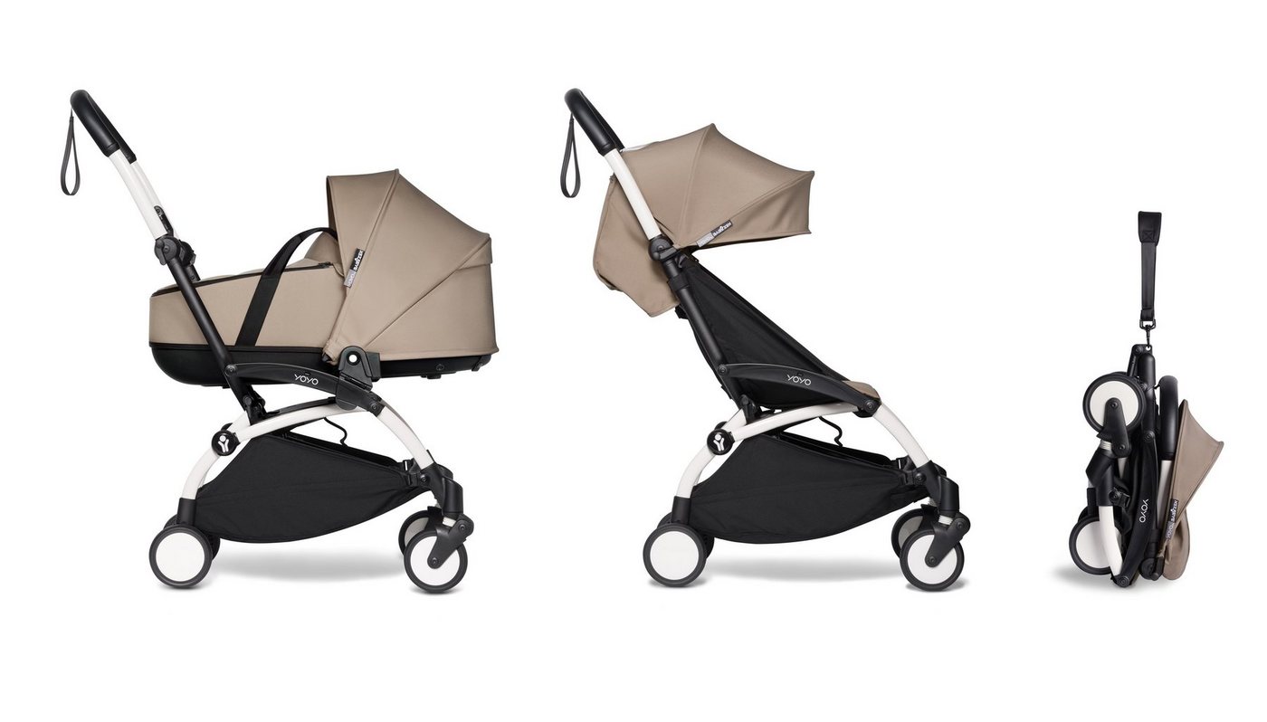 BABYZEN Kombi-Kinderwagen Komplett-Set YOYO mit Gestell, Liegewanne und 6+ Textilset von BABYZEN