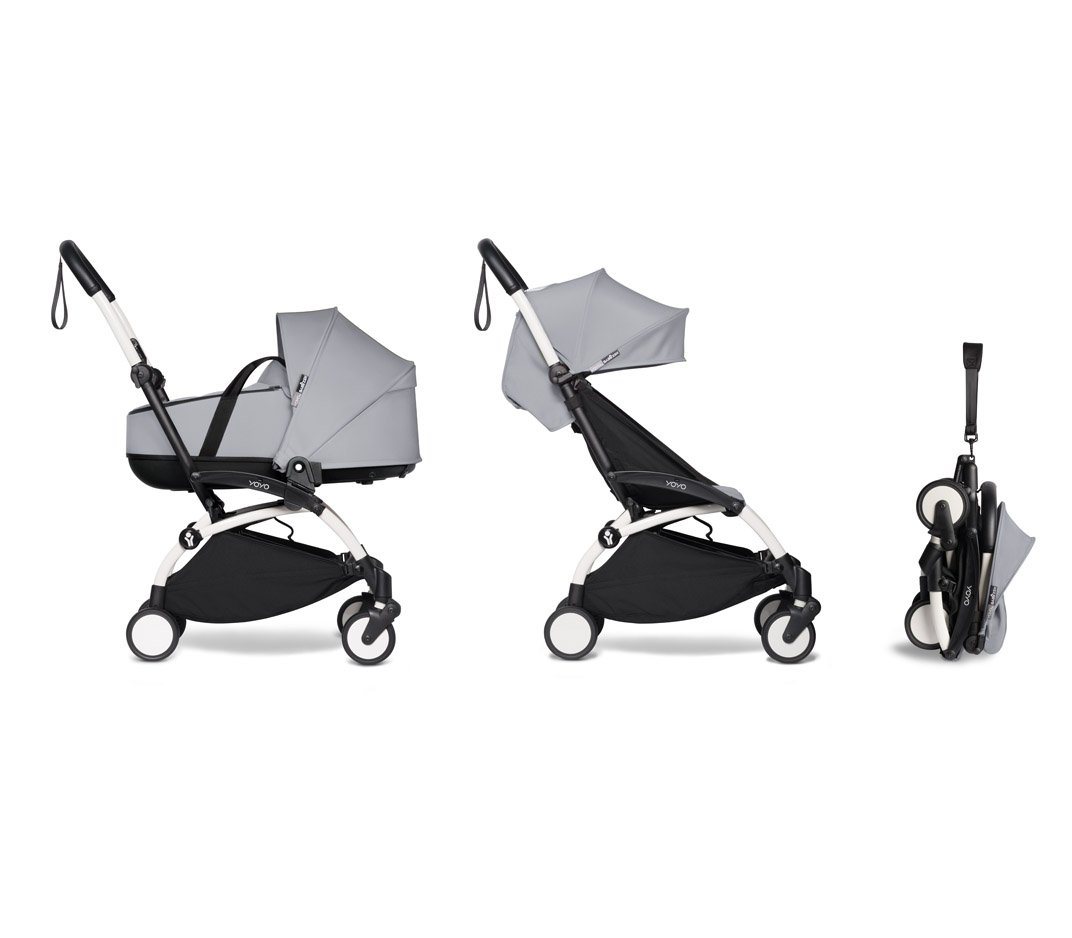 BABYZEN Kombi-Kinderwagen Komplett-Set YOYO mit Gestell, Liegewanne und 6+ Textilset von BABYZEN