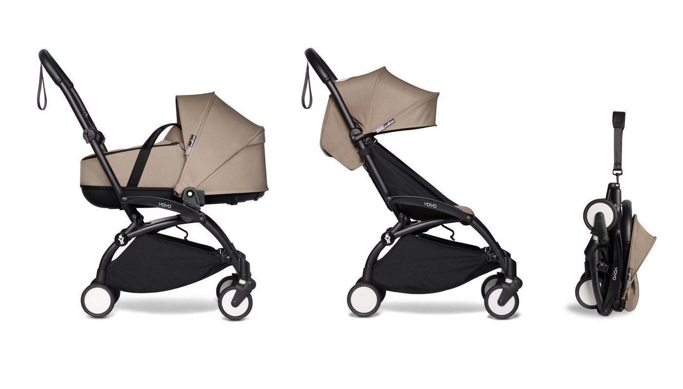 BABYZEN Kombi-Kinderwagen Komplett-Set YOYO mit Gestell, Liegewanne und 6+ Textilset von BABYZEN