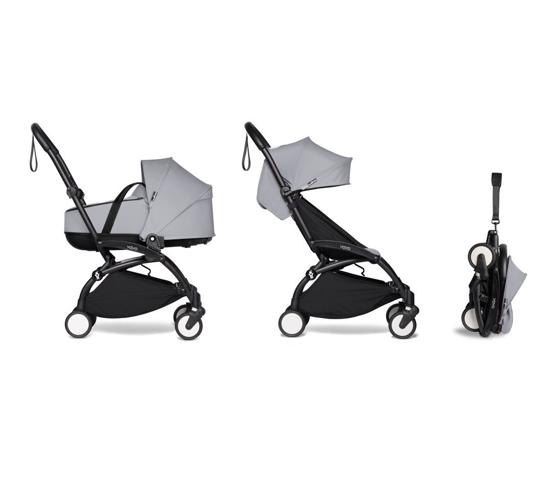 BABYZEN Kombi-Kinderwagen Komplett-Set YOYO mit Gestell, Liegewanne und 6+ Textilset von BABYZEN