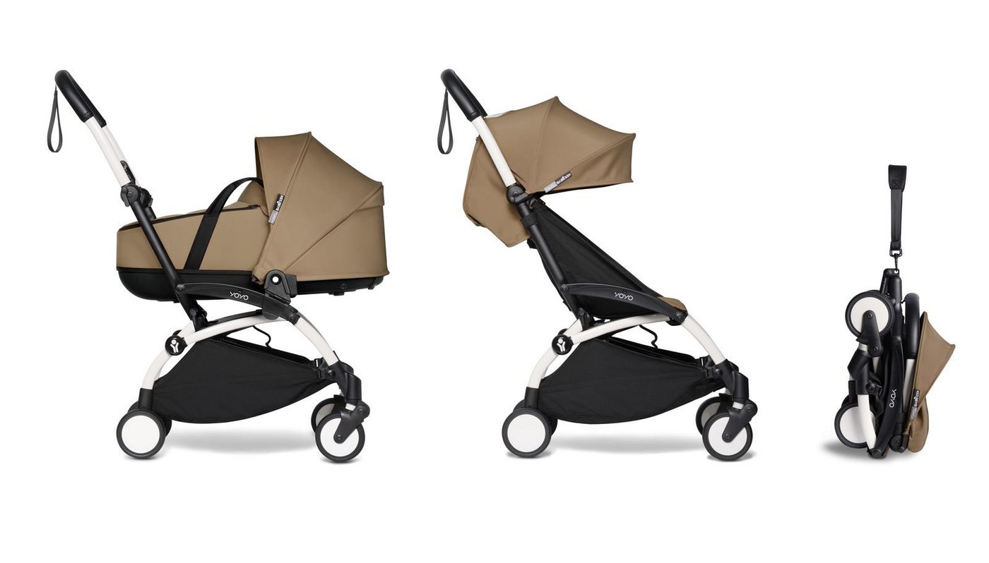 BABYZEN Kombi-Kinderwagen Komplett-Set YOYO mit Gestell, Liegewanne und 6+ Textilset von BABYZEN