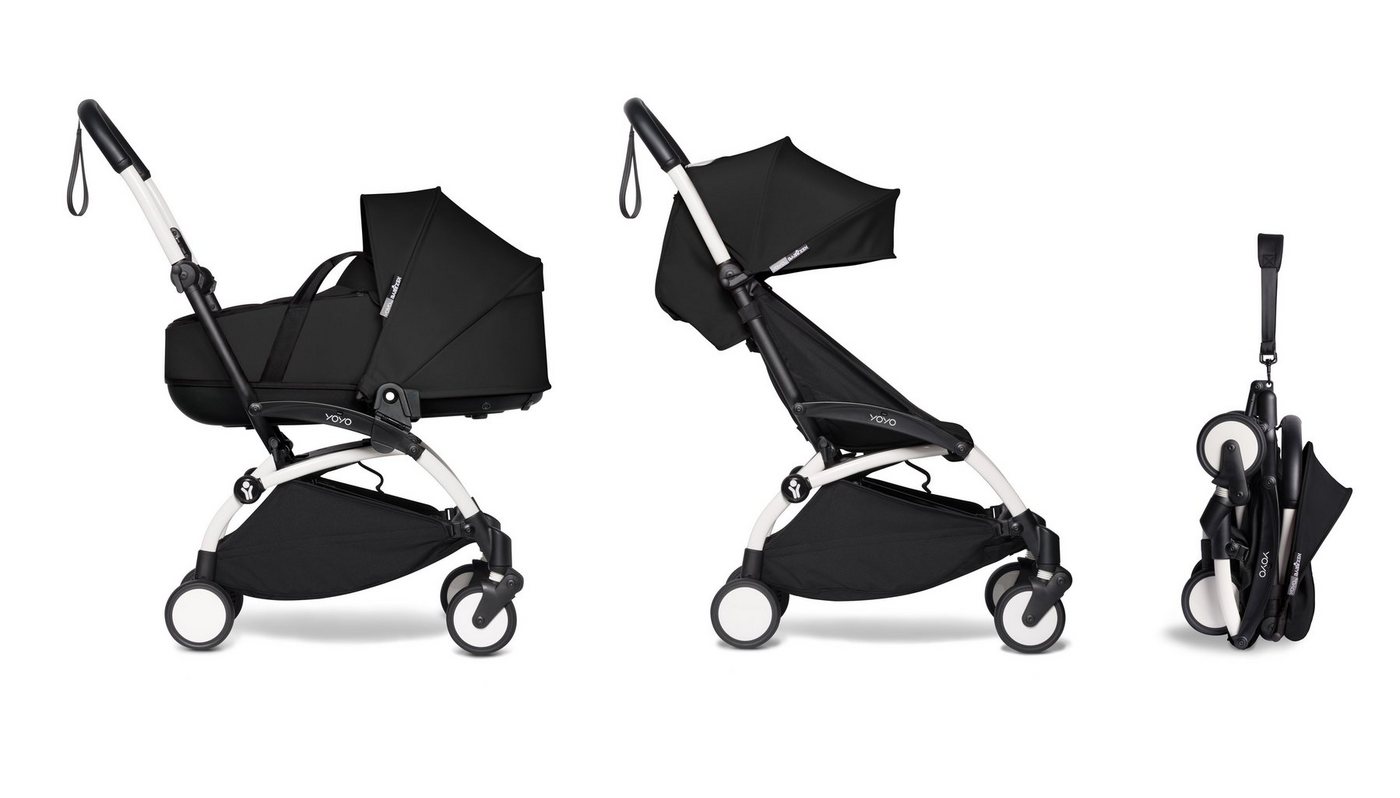 BABYZEN Kombi-Kinderwagen Komplett-Set YOYO mit Gestell, Liegewanne und 6+ Textilset von BABYZEN