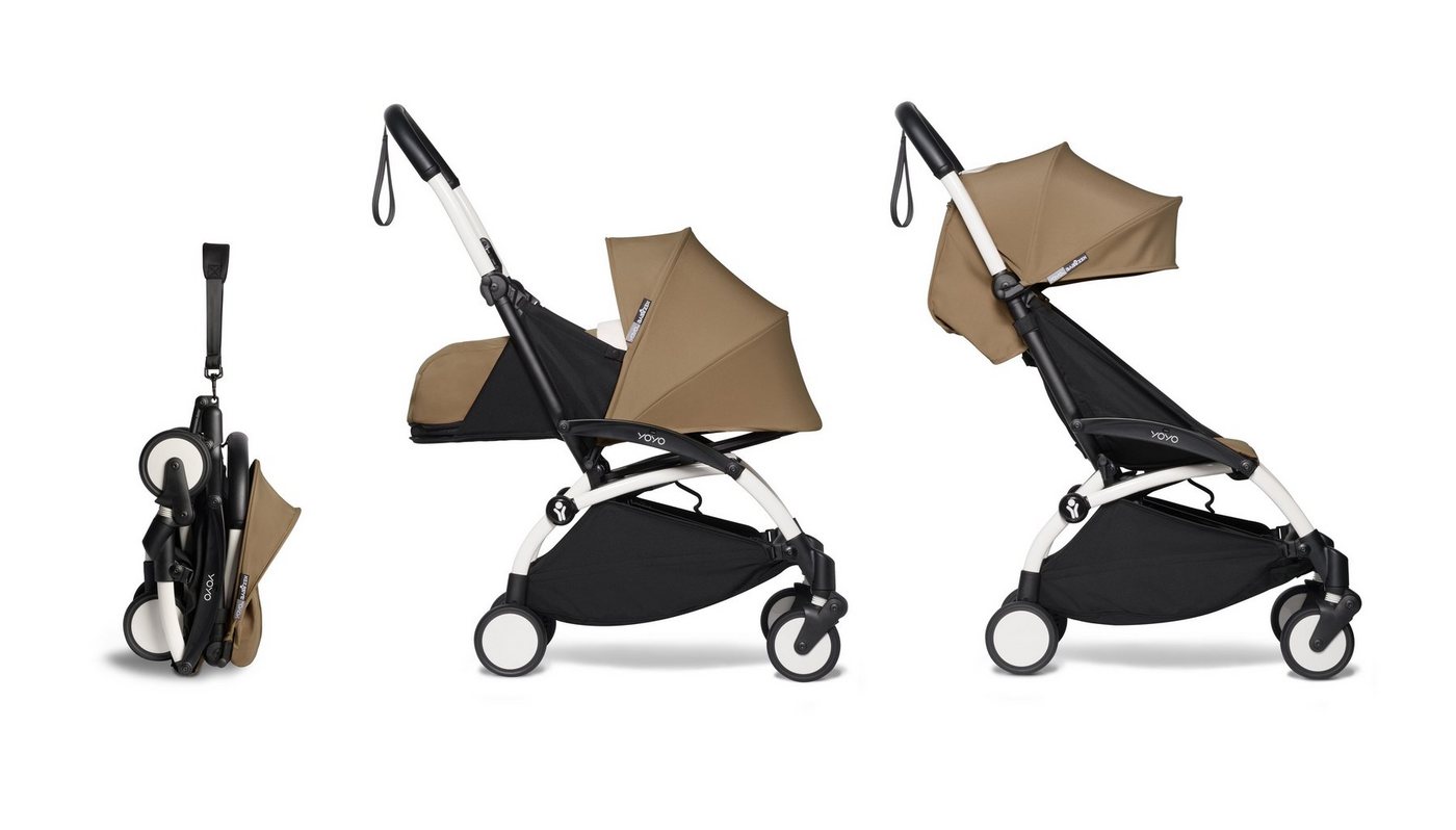 BABYZEN Kombi-Kinderwagen Komplett-Set YOYO mit Gestell, Newborn pack und 6+ Textilset von BABYZEN