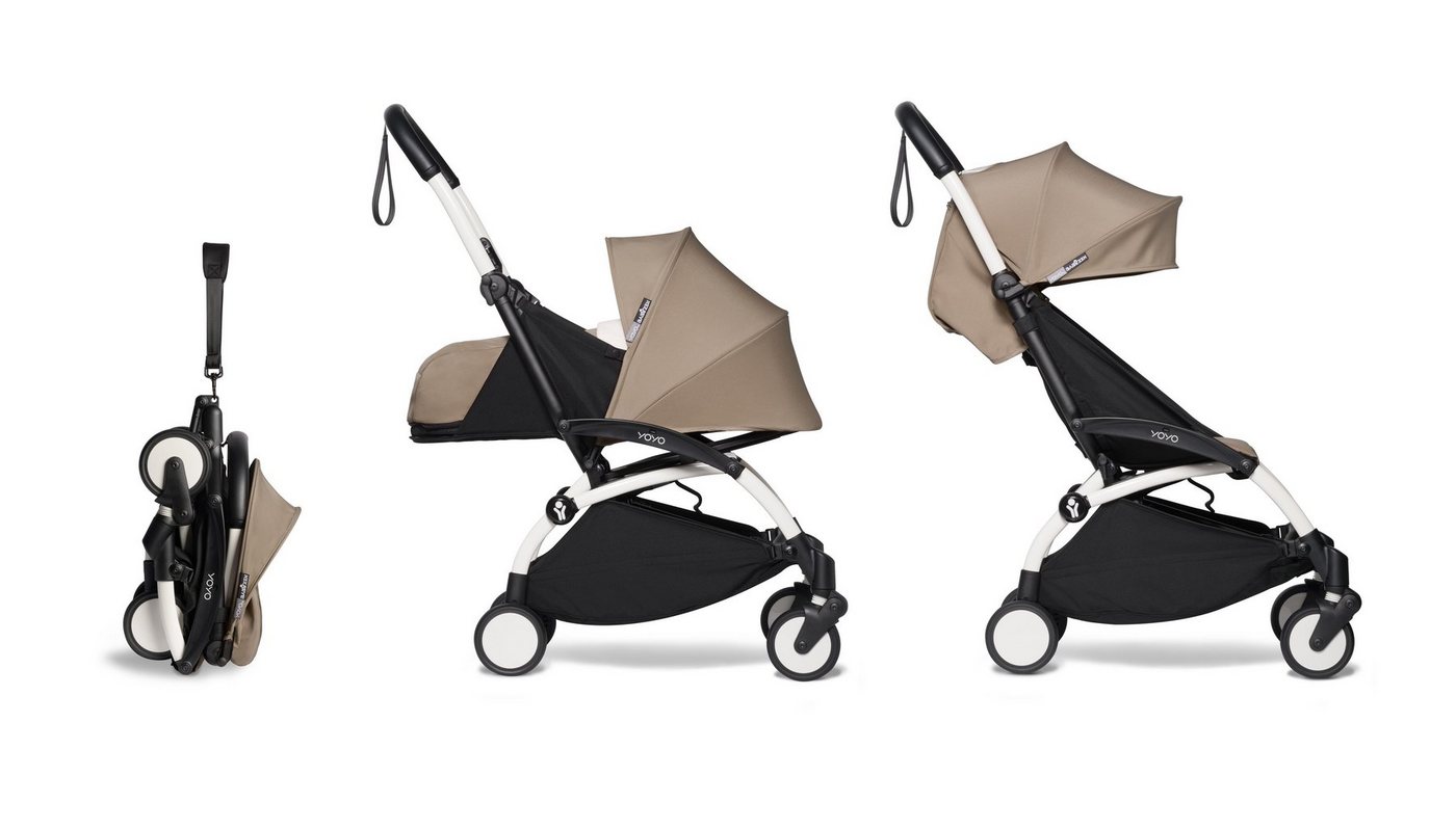 BABYZEN Kombi-Kinderwagen Komplett-Set YOYO mit Gestell, Newborn pack und 6+ Textilset von BABYZEN