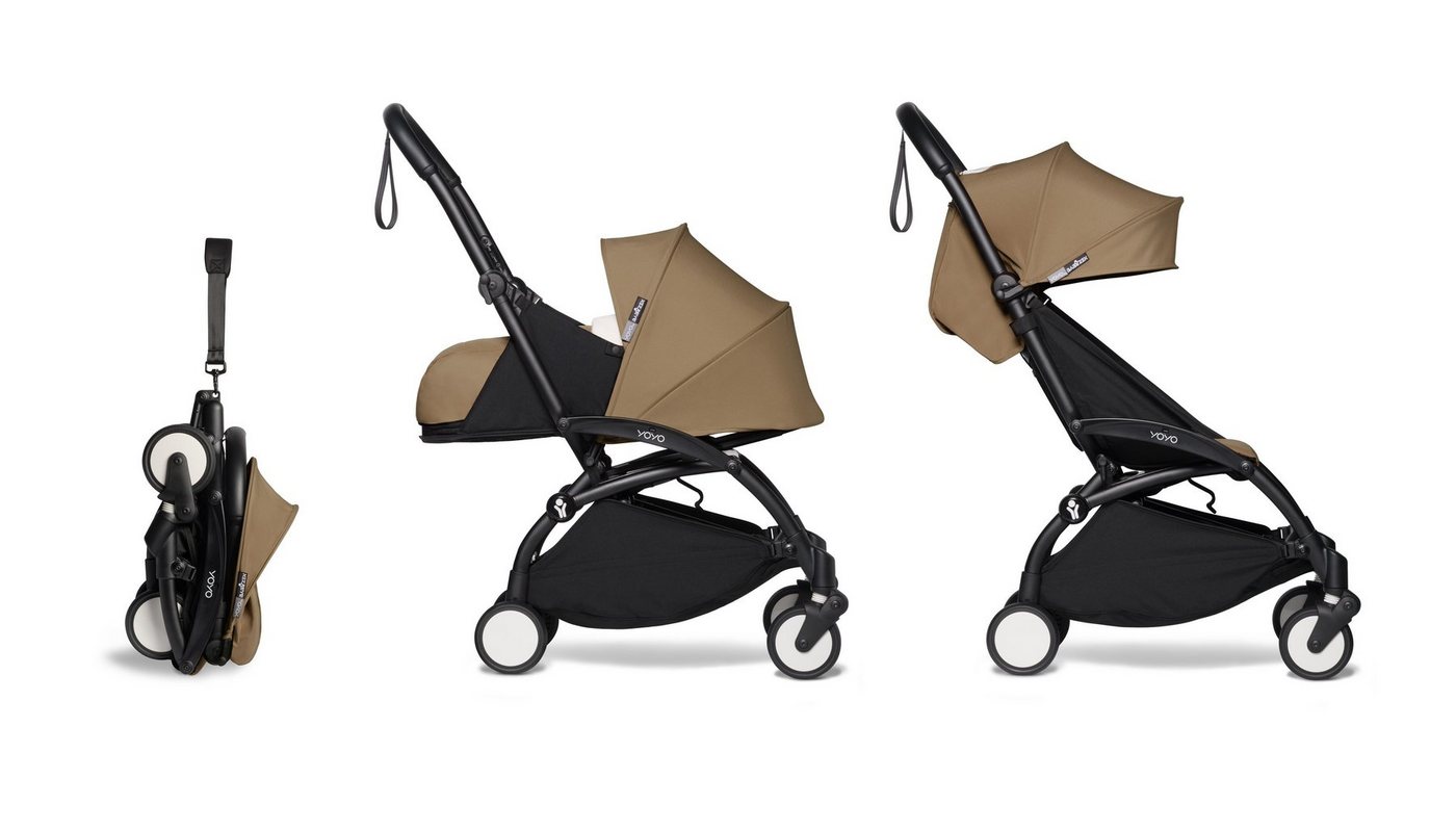 BABYZEN Kombi-Kinderwagen Komplett-Set YOYO mit Gestell, Newborn pack und 6+ Textilset von BABYZEN