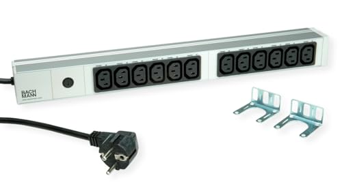 BACHMANN 19" 1HE 12xC13 2,0m CEE7/7 BACHMANN 19" 1HE 12xC13 2,0m CEE7/7 von Bachmann