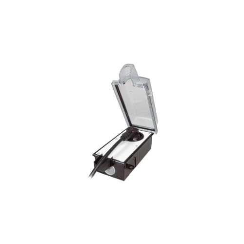 BACHMANN - Aussensteckdose - Abschließbare Außensteckdose für Winkelstecker mit 1x Schutzkontakt Steckdose. Outdoor Steckdose Wasserdicht für Keller und Garten. 16 A, 230 V, IP44 BACHMANN - Aussensteckdose - Abschließbare Außensteckdose für Winkelstecker mit 1x Schutzkontakt Steckdose. Outdoor Steckdose Wasserdicht für Keller und Garten. 16 A, 230 V, IP44 von BACHMANN
