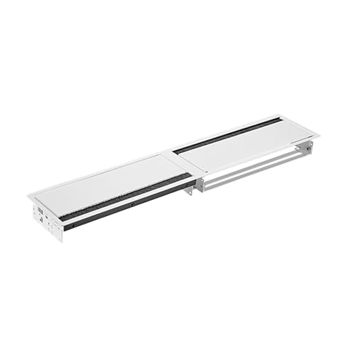 Bachmann CONI Duo Einbaurahmen 12-Fach, 2X 6-Fach Rahmen Weiss von BACHMANN