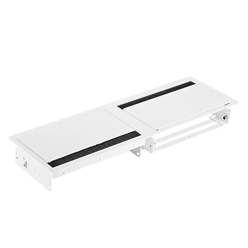 Bachmann CONI Duo Einbaurahmen 6-Fach, 2X 3-Fach Rahmen Weiss von BACHMANN