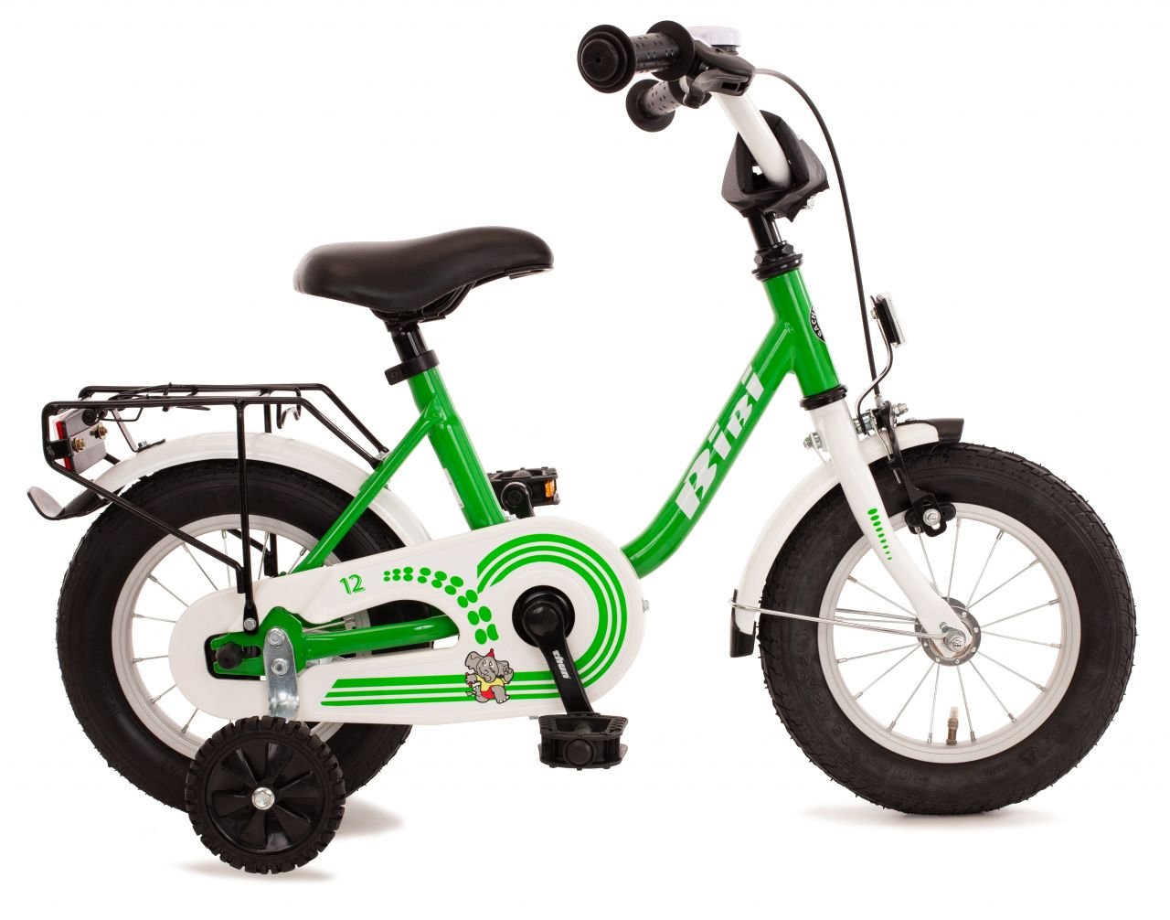 Bachtenkirch Kinderfahrrad Bibi 12,5 Zoll grün weiß von Bachtenkirch