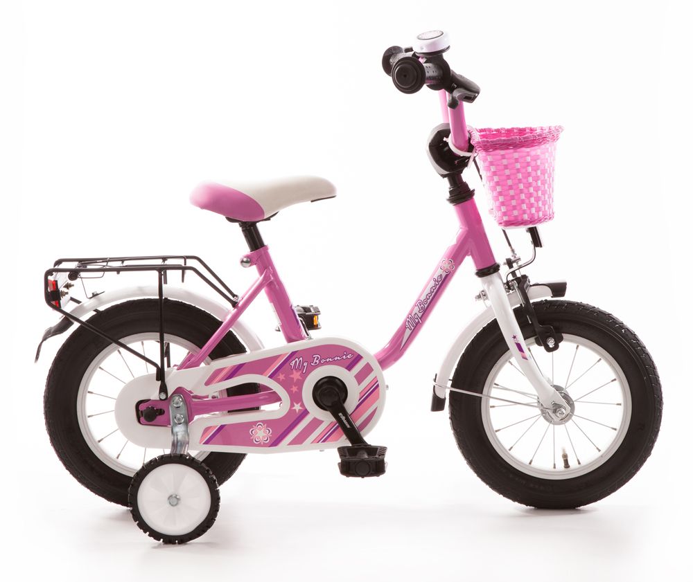 Bachtenkirch Kinderfahrrad My Bonnie 12,5 Zoll pink weiß von Bachtenkirch