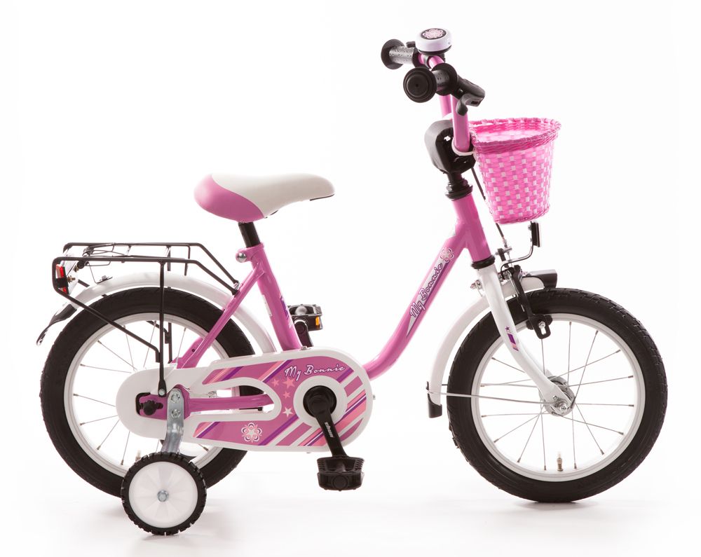 Bachtenkirch Kinderfahrrad My Bonnie 14 Zoll pink weiß von Bachtenkirch