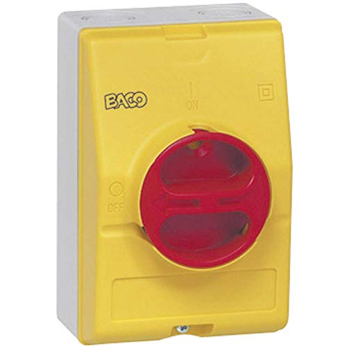 BACO 172961 Lasttrennschalter 20A 1 x 90° Gelb, Rot 1St. von BACO