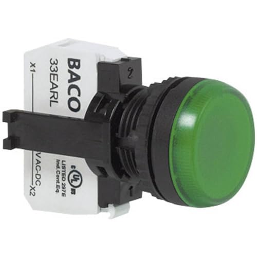 BACO L20SE50L Meldeleuchte mit LED-Element Weiß 24 V/DC, 24 V/AC 1St. von BACO