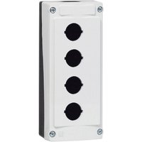 BACO LBX0400 224204 Leergehäuse 4 Einbaustellen (L x B x H) 173 x 74 x 47.9 mm Grau, Schwarz 1 St. von BACO