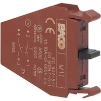 BACO LM11 Kontaktelement 1 Öffner, 1 Schließer tastend 600 V 1 St. von BACO