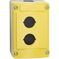 Baco - LBX0200J Leergehäuse 2 Einbaustellen (l x b x h) 107 x 74 x 47.9 mm Gelb, Schwarz 1 St. von BACO