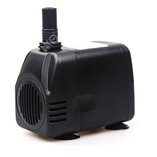 BACOENG Aquarium Pumpe, 1000L/H Mini Wasserpumpe Springbrunnenpumpe Teichpumpe, Zimmerbrunnenpumpe Aquariumpumpen Brunnenpumpe Klein mit EU Stecker von BACOENG