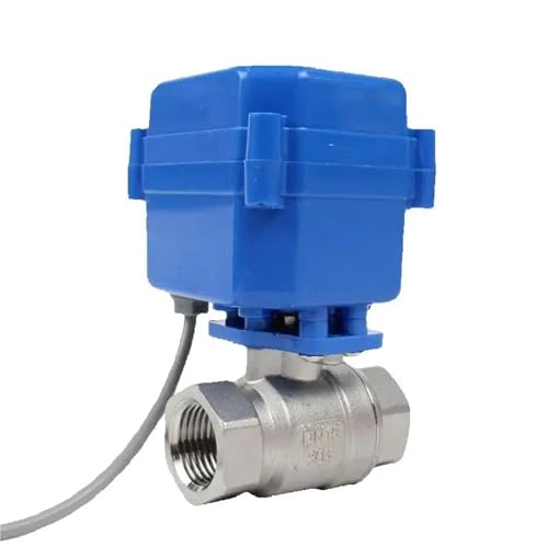 BACYDLPL 1/2 Zoll Dn15 Dn20 DN25 DN32 Elektrischer Kugelhahn 12 V 24 V AC220V(DN15,G_AC12V DC12V_CR03) von BACYDLPL