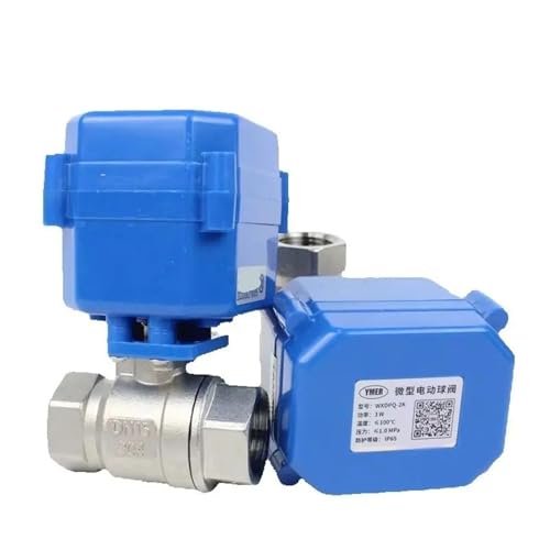 BACYDLPL 1/2 Zoll Dn15 Dn20 DN25 DN32 Elektrischer Kugelhahn 12 V 24 V AC220V(DN8,G_AC220V_CR02) von BACYDLPL