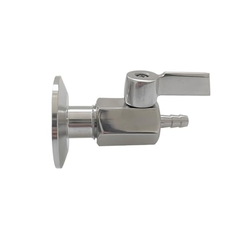 BACYDLPL 1,5 "Tri Clamp Probenahme Kugelhahn MINI Kugelhahn Rohr Pagode 7mm 8mm 10mm 12mm(12.7mm) von BACYDLPL